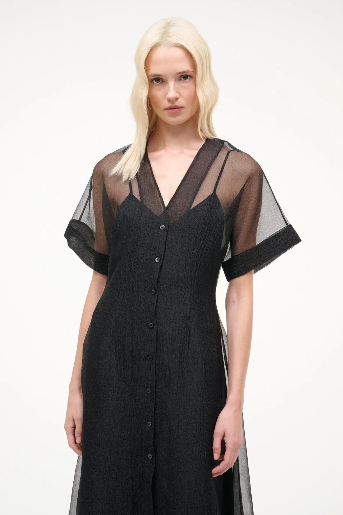 ELLE DRESS | BLACK sold by STAUD product image thumbnail 3