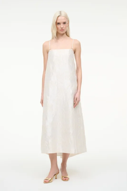 JOSIE DRESS | BOTANICA IVORY made by STAUD