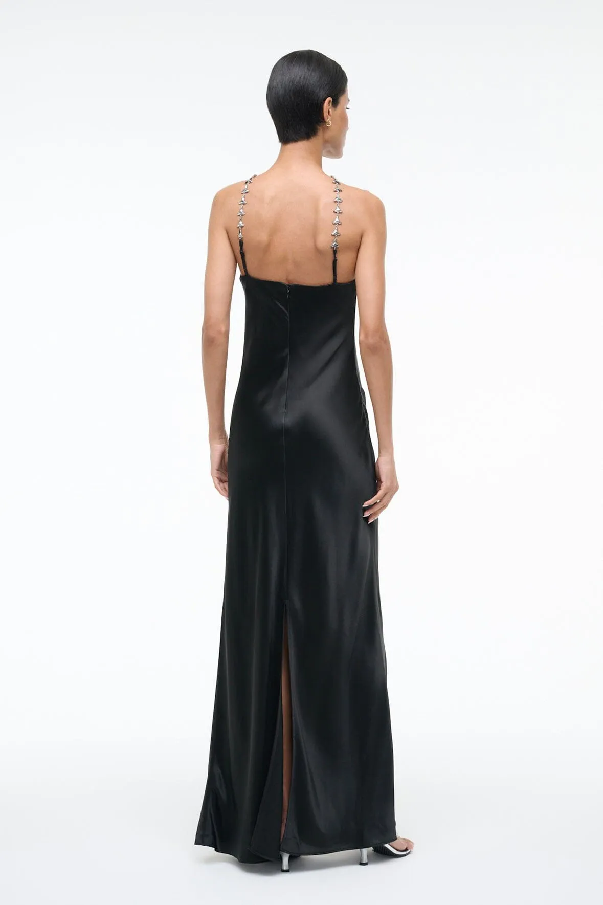 CADENCE DRESS | BLACK SILVER sold by STAUD product image thumbnail 4