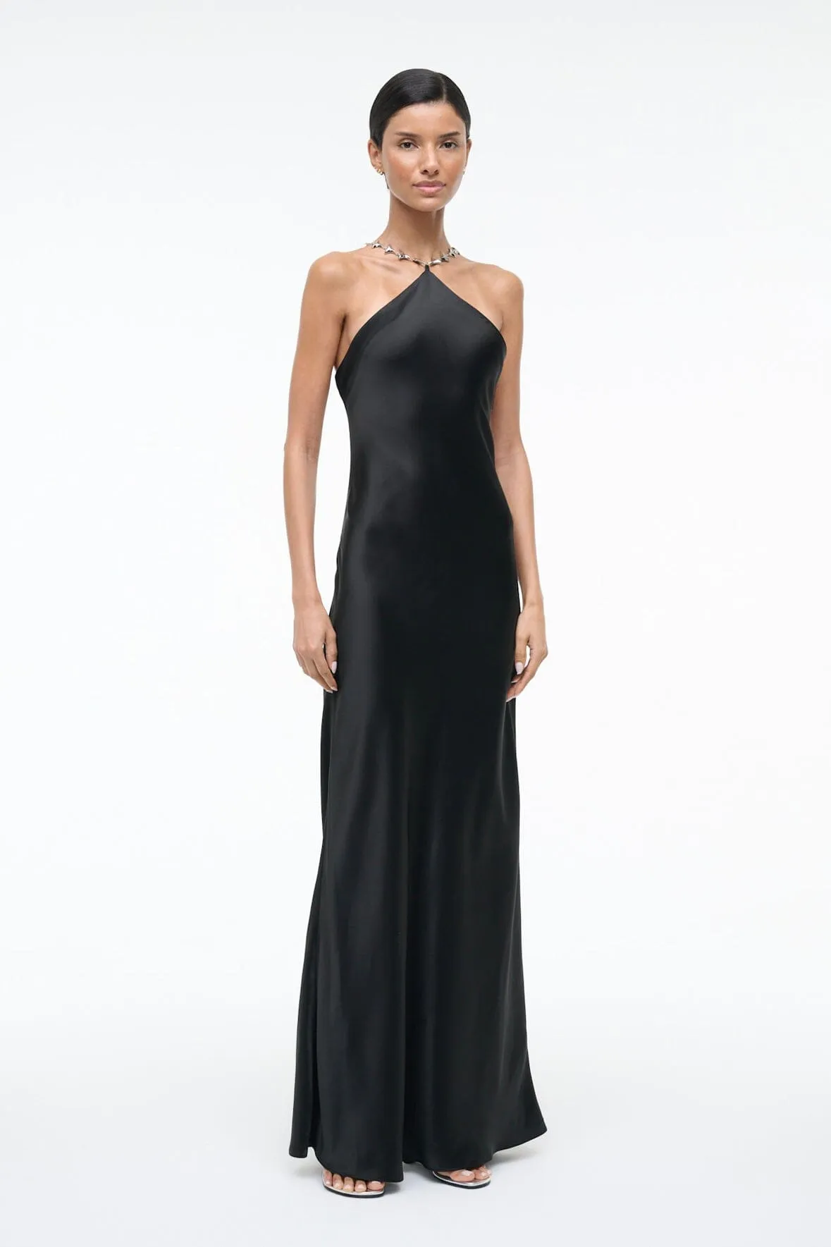 CADENCE DRESS | BLACK SILVER sold by STAUD product image thumbnail 3