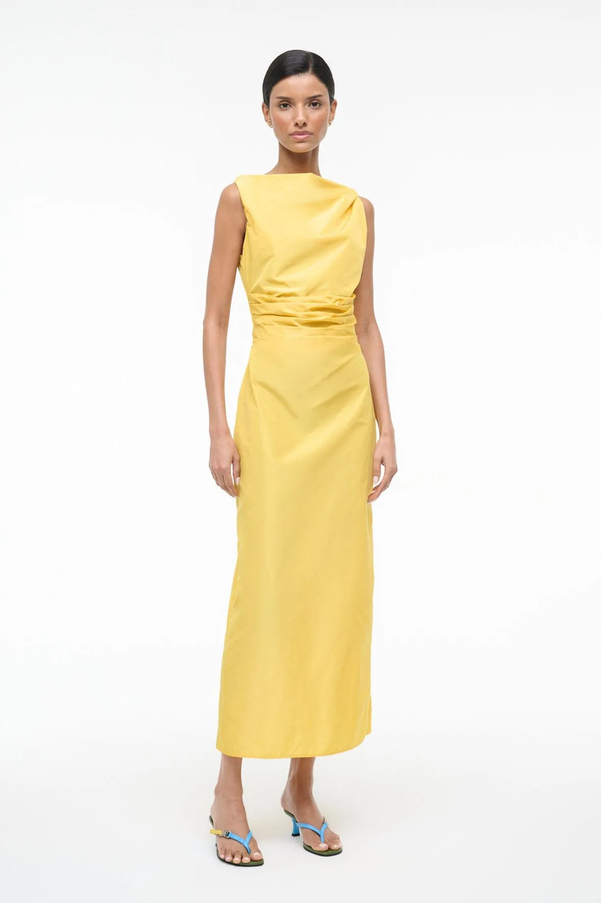 CALLIE DRESS | SUNSHINE sold by STAUD