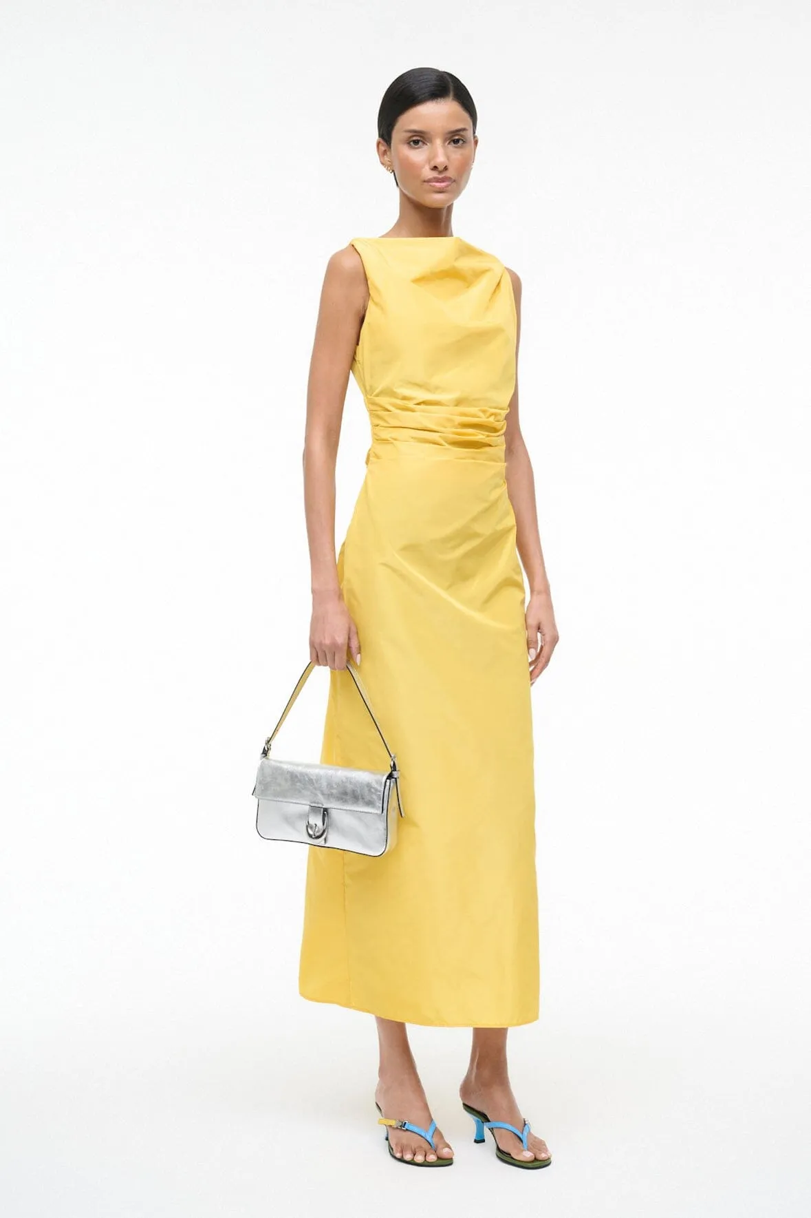 CALLIE DRESS | SUNSHINE sold by STAUD product image thumbnail 4