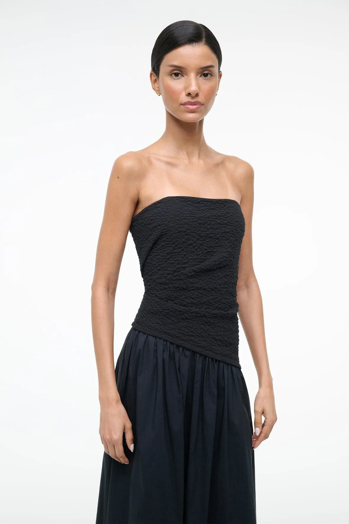 NIA DRESS | BLACK sold by STAUD product image thumbnail 2