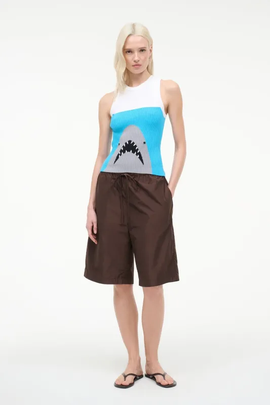 MALIA TANK | GREAT WHITE made by STAUD