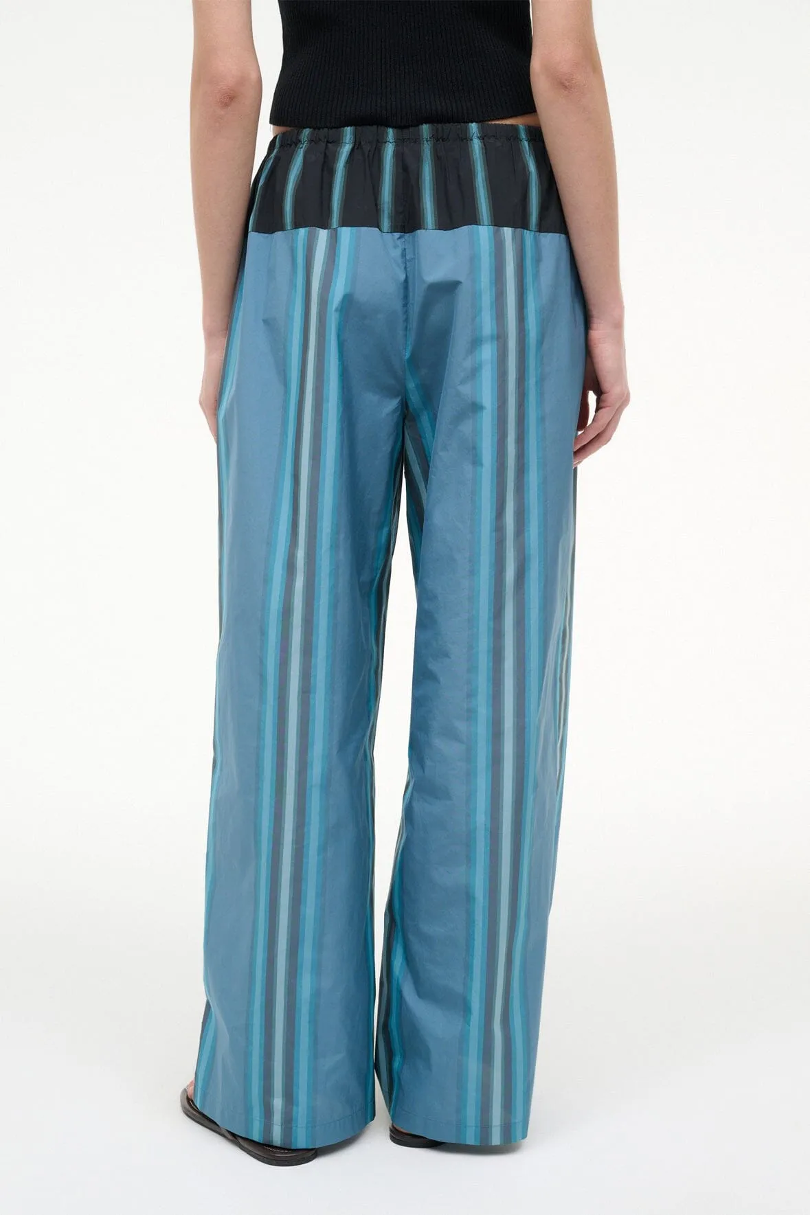 MATEO PANT | MARINA STRIPE MULTI sold by STAUD product image thumbnail 5