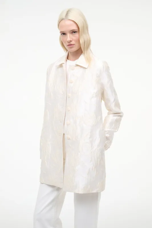 HALTON JACKET | BOTANICA IVORY sold by STAUD