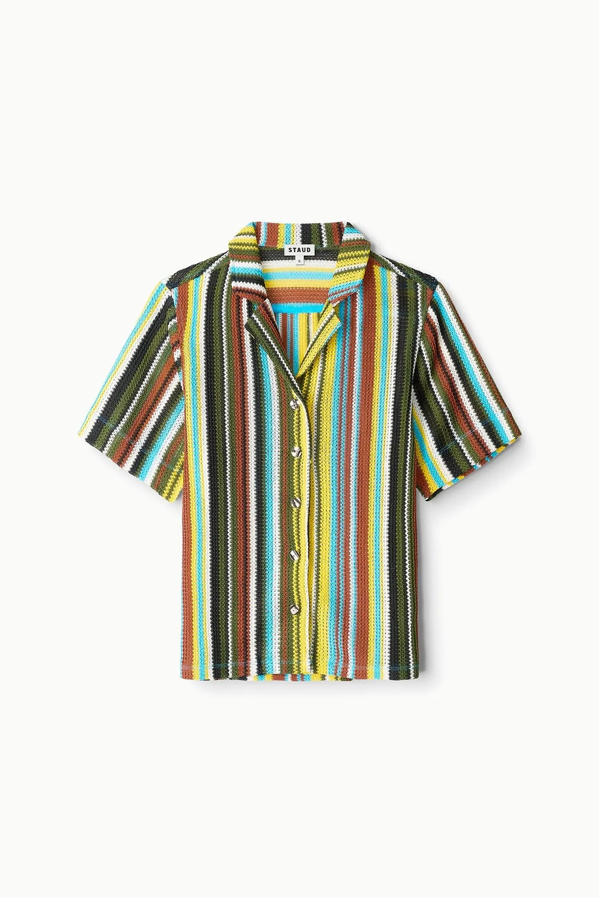 GABI SHIRT | SKATE STRIPE sold by STAUD product image thumbnail 4