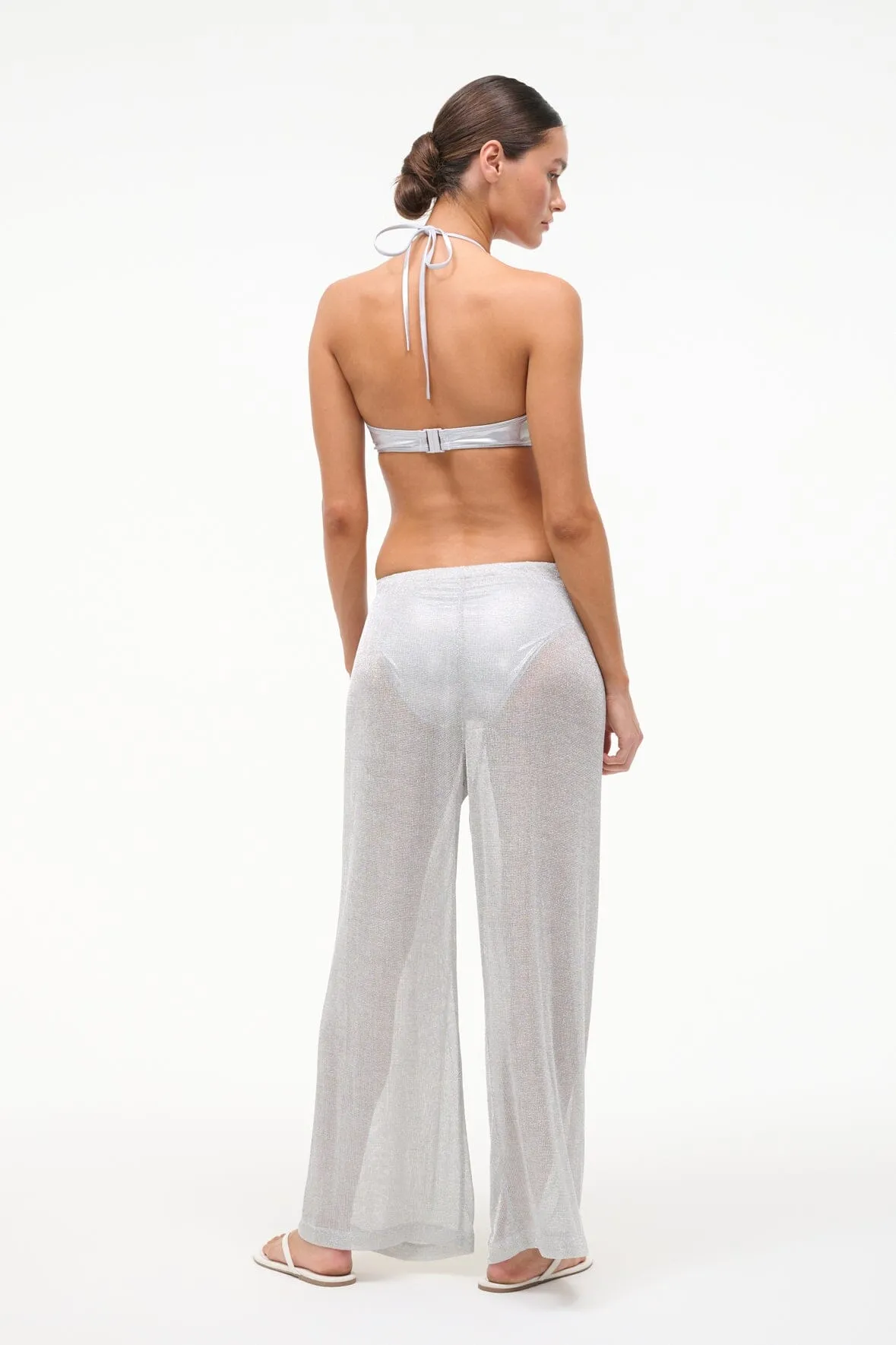 ALI PANT | SILVER sold by STAUD product image thumbnail 3