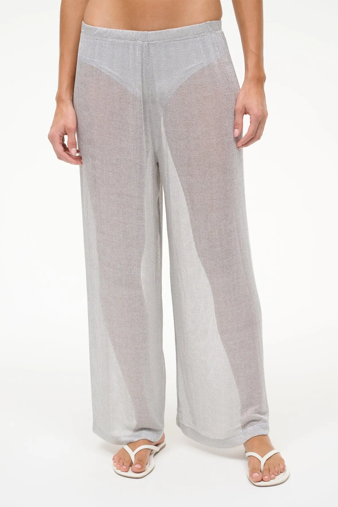 ALI PANT | SILVER sold by STAUD product image thumbnail 2