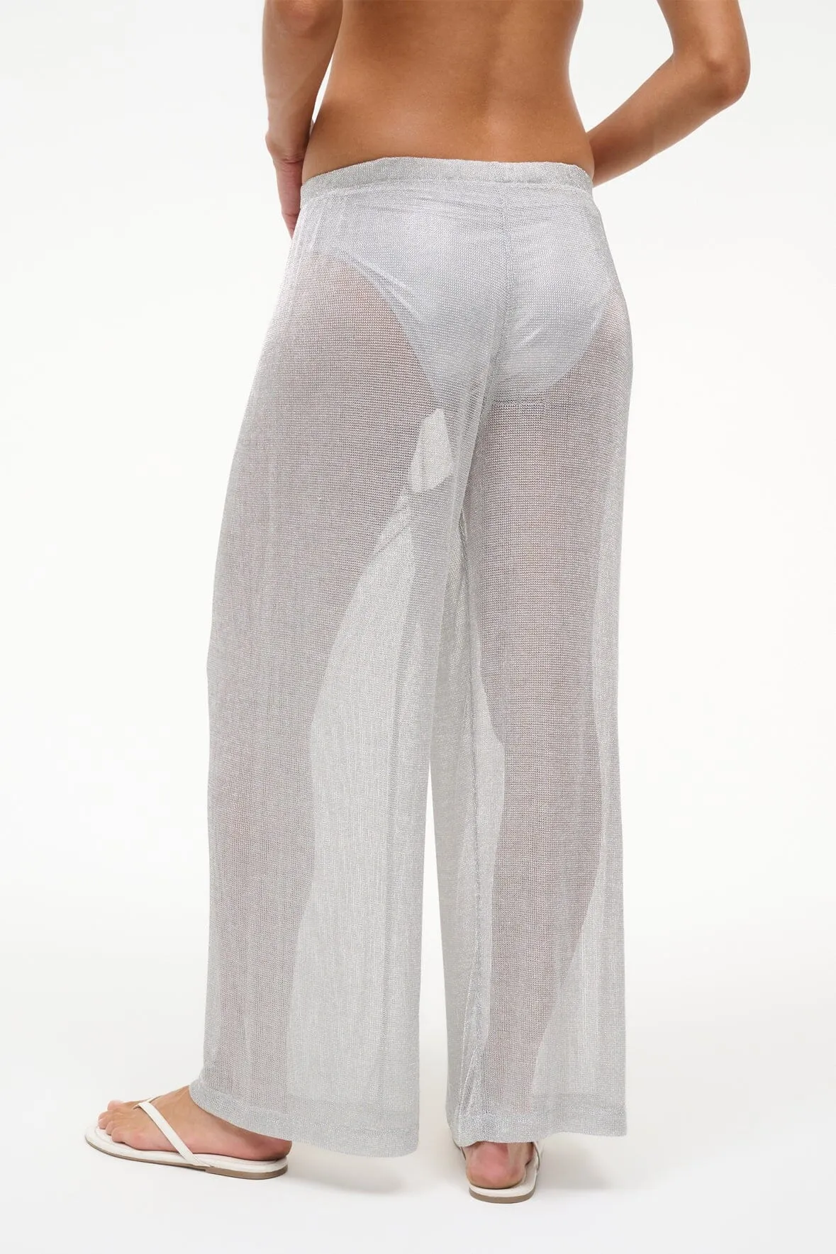 ALI PANT | SILVER sold by STAUD product image thumbnail 4