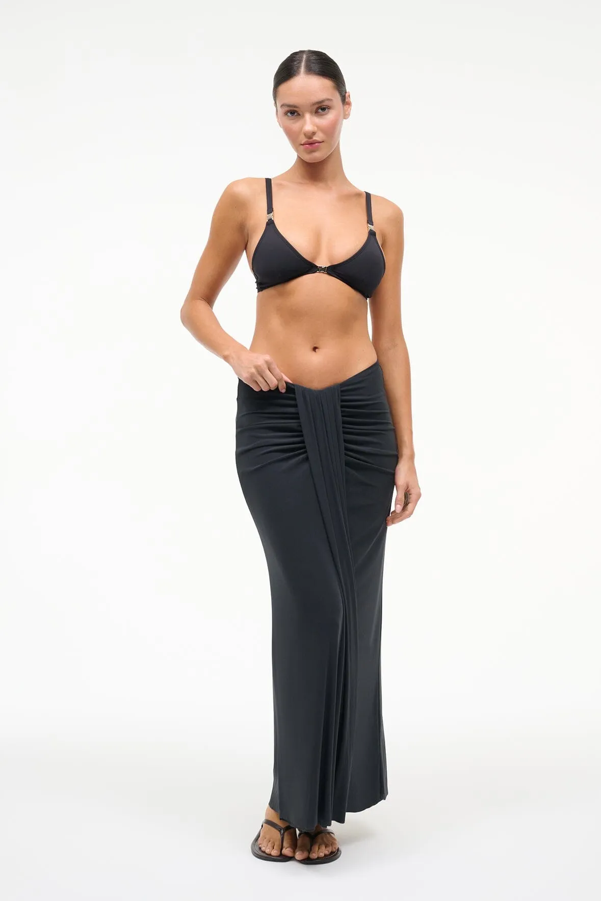 SORAYA SKIRT | BLACK sold by STAUD product image thumbnail 5