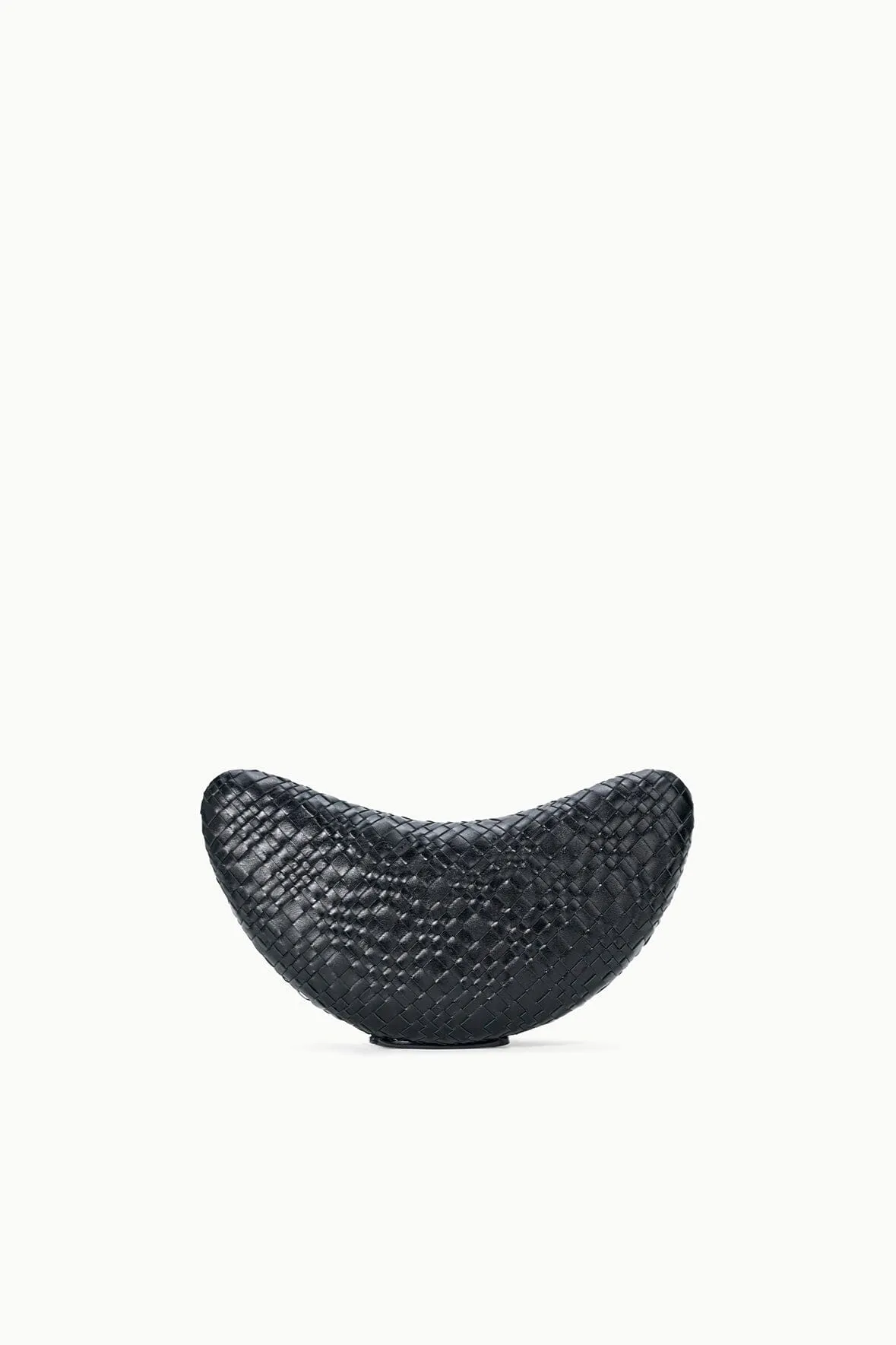 CRESCENT CLUTCH | BLACK sold by STAUD