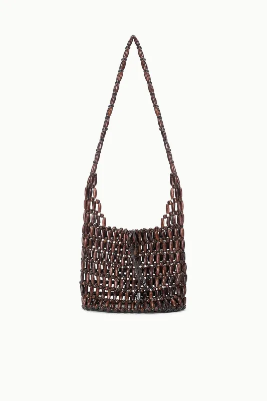 CORONADO BAG | WOOD BEADS sold by STAUD