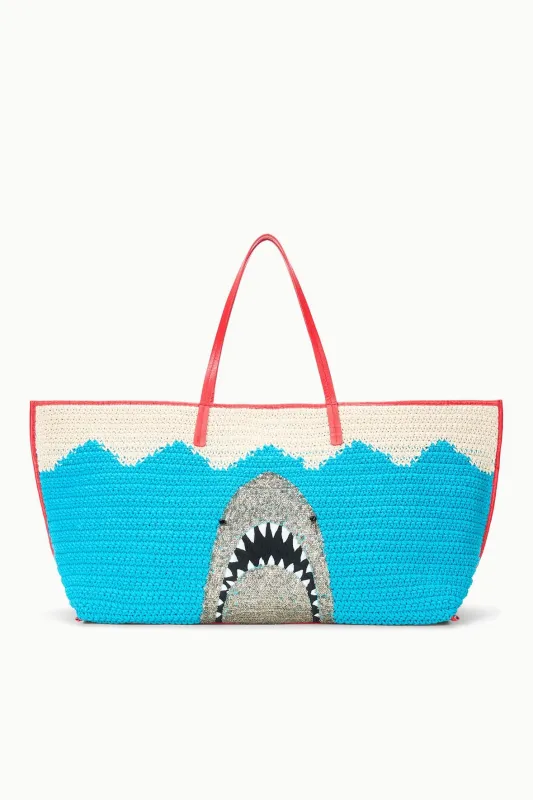 CHRISTOS LARGE TOTE | GREAT WHITE sold by STAUD