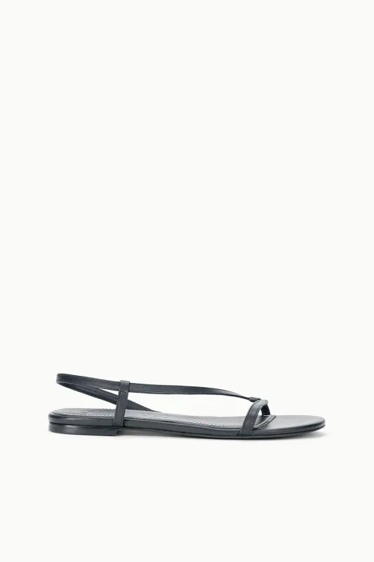 LOUDEN SANDAL | BLACK sold by STAUD