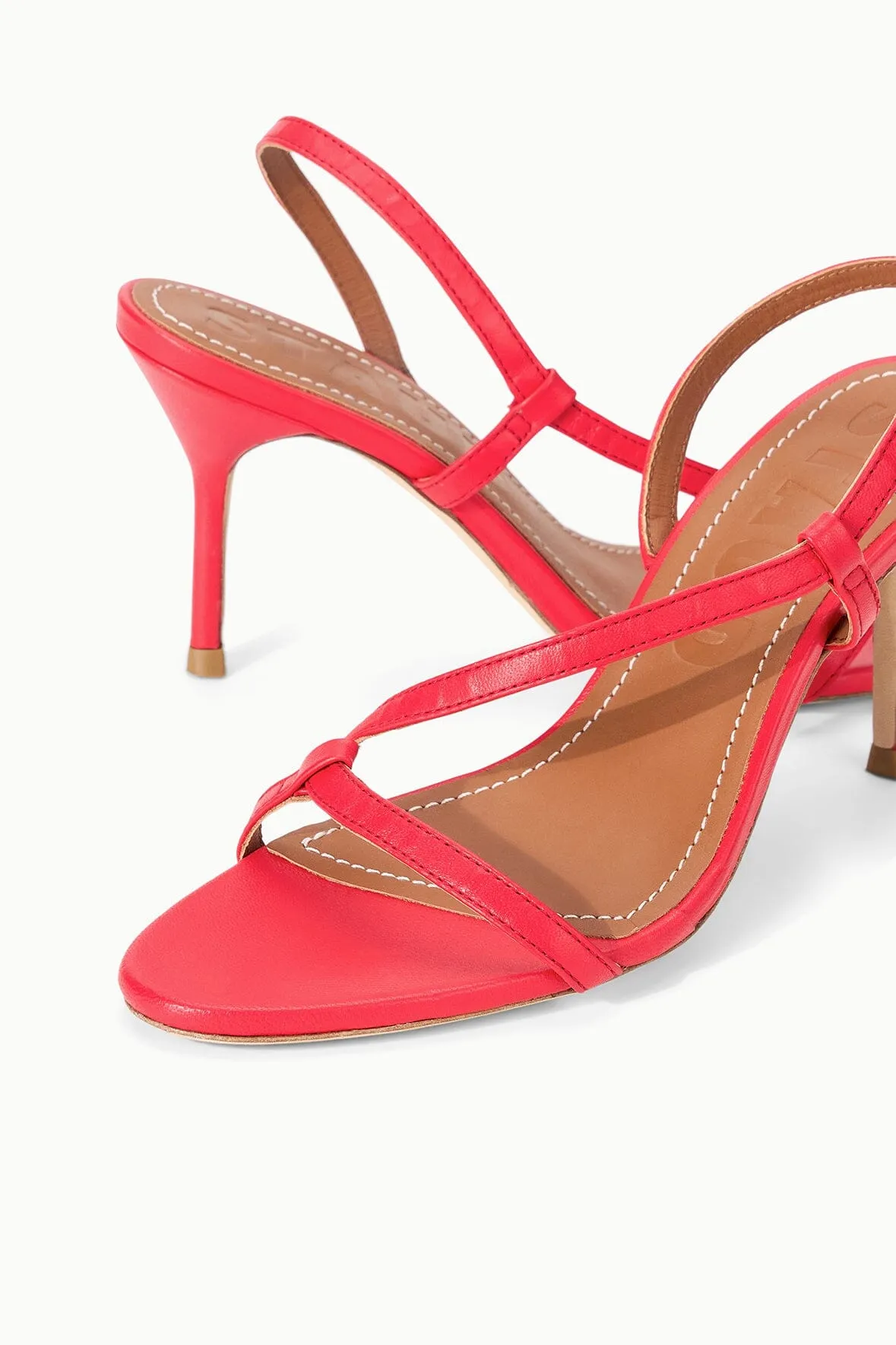 LOUDEN HEEL | RED ROSE sold by STAUD product image thumbnail 5
