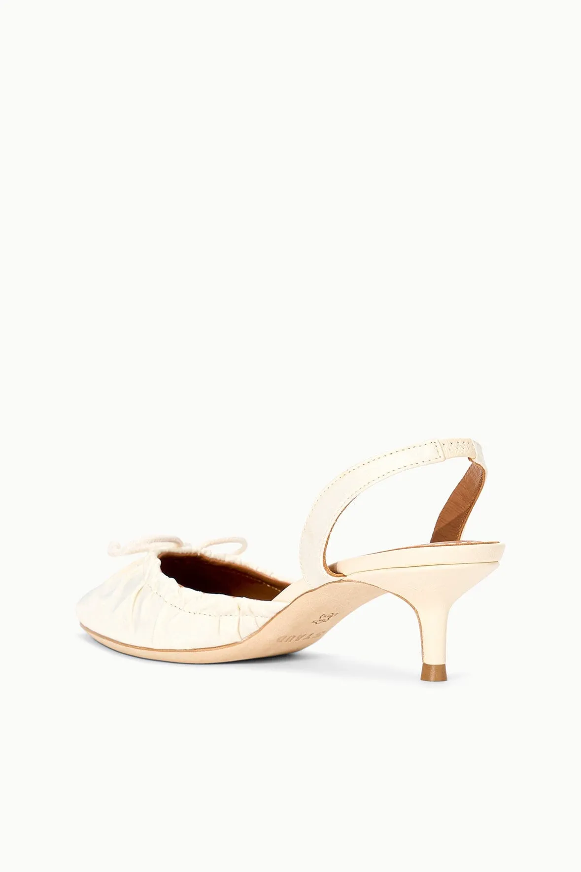 ALBA SLINGBACK | IVORY sold by STAUD product image thumbnail 4