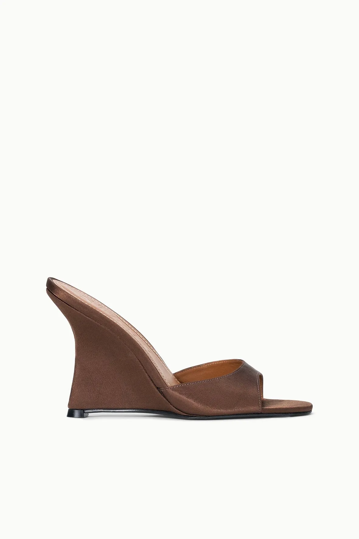 BRIGITTE HIGH WEDGE | ESPRESSO sold by STAUD