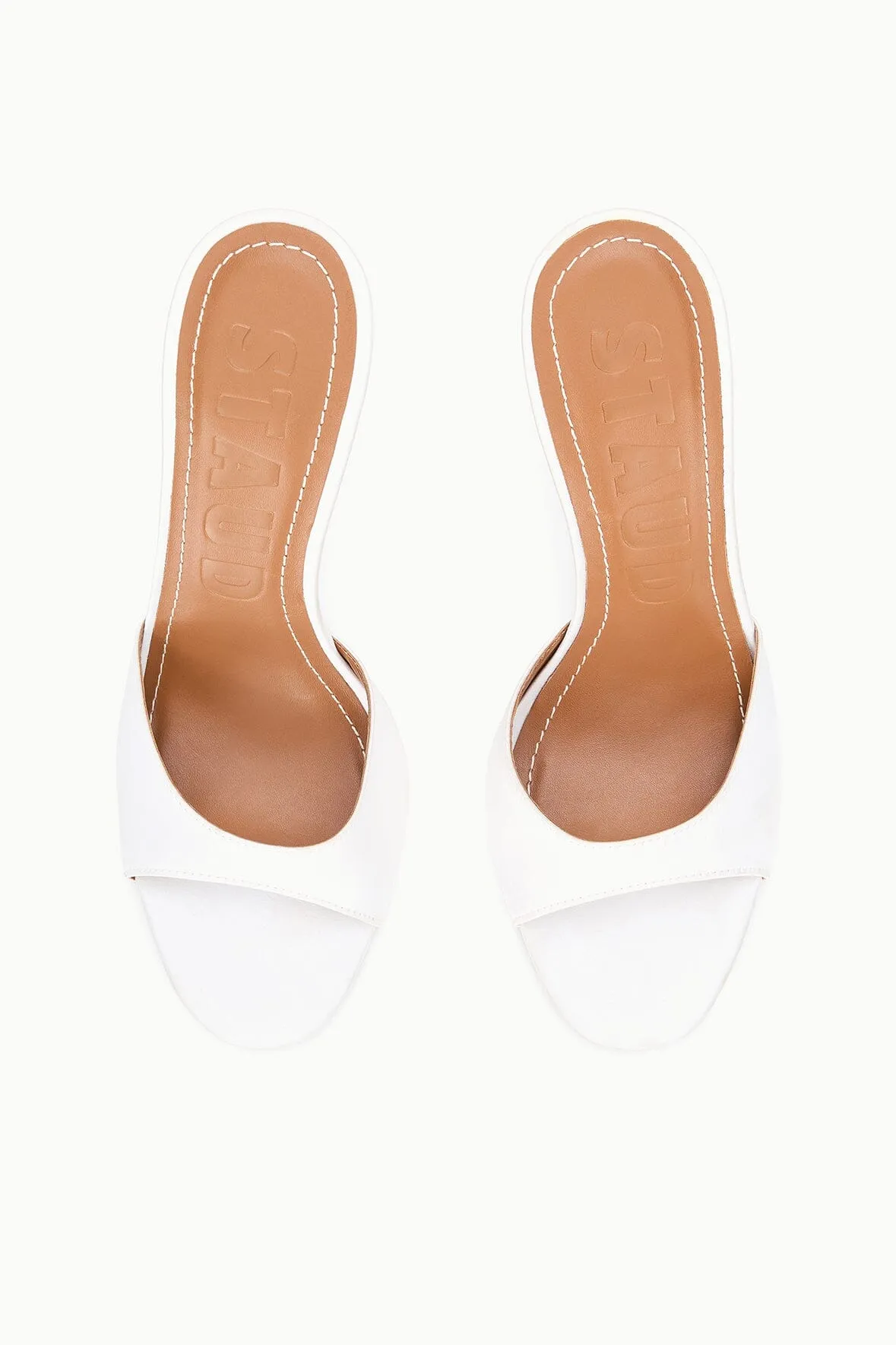 BRIGITTE HIGH WEDGE | IVORY sold by STAUD product image thumbnail 3