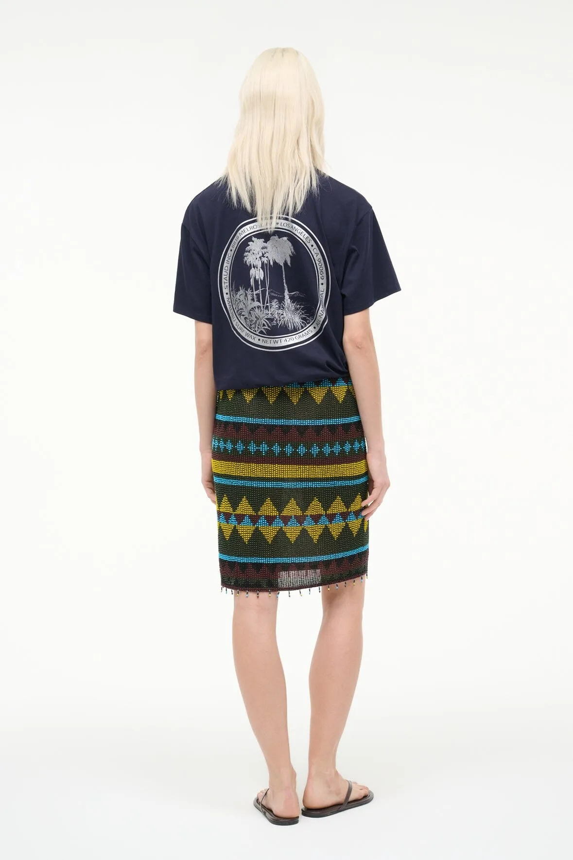 EMMY SKIRT | HAPPY SACK BEADING sold by STAUD product image thumbnail 3