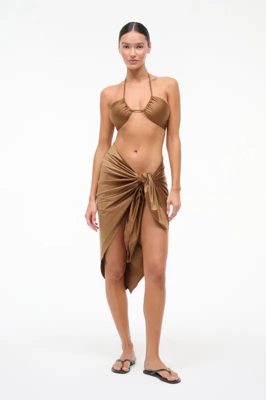 ROMEE SARONG | BRONZE sold by STAUD