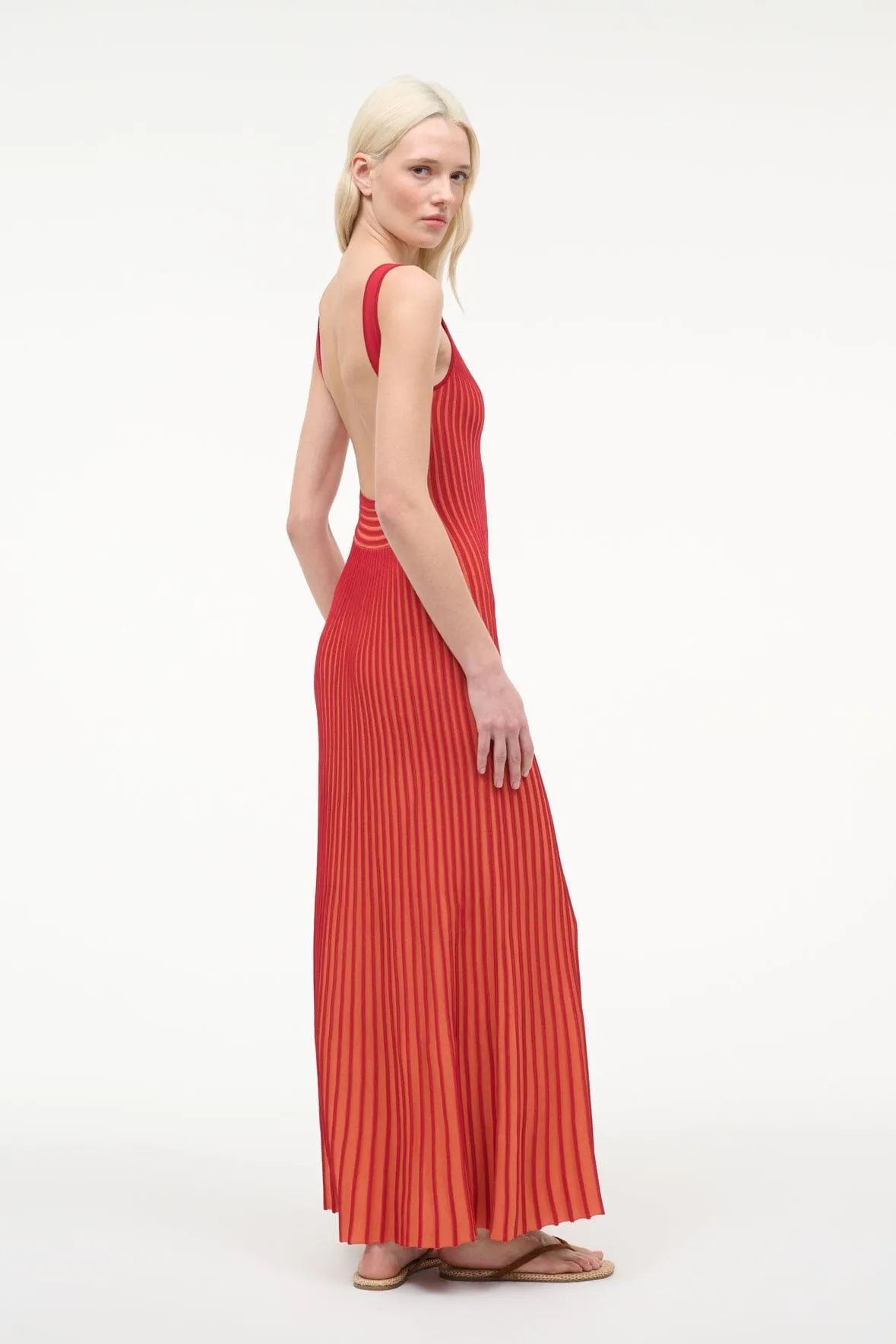 CLARETTA DRESS | SUNBURST sold by STAUD product image thumbnail 2
