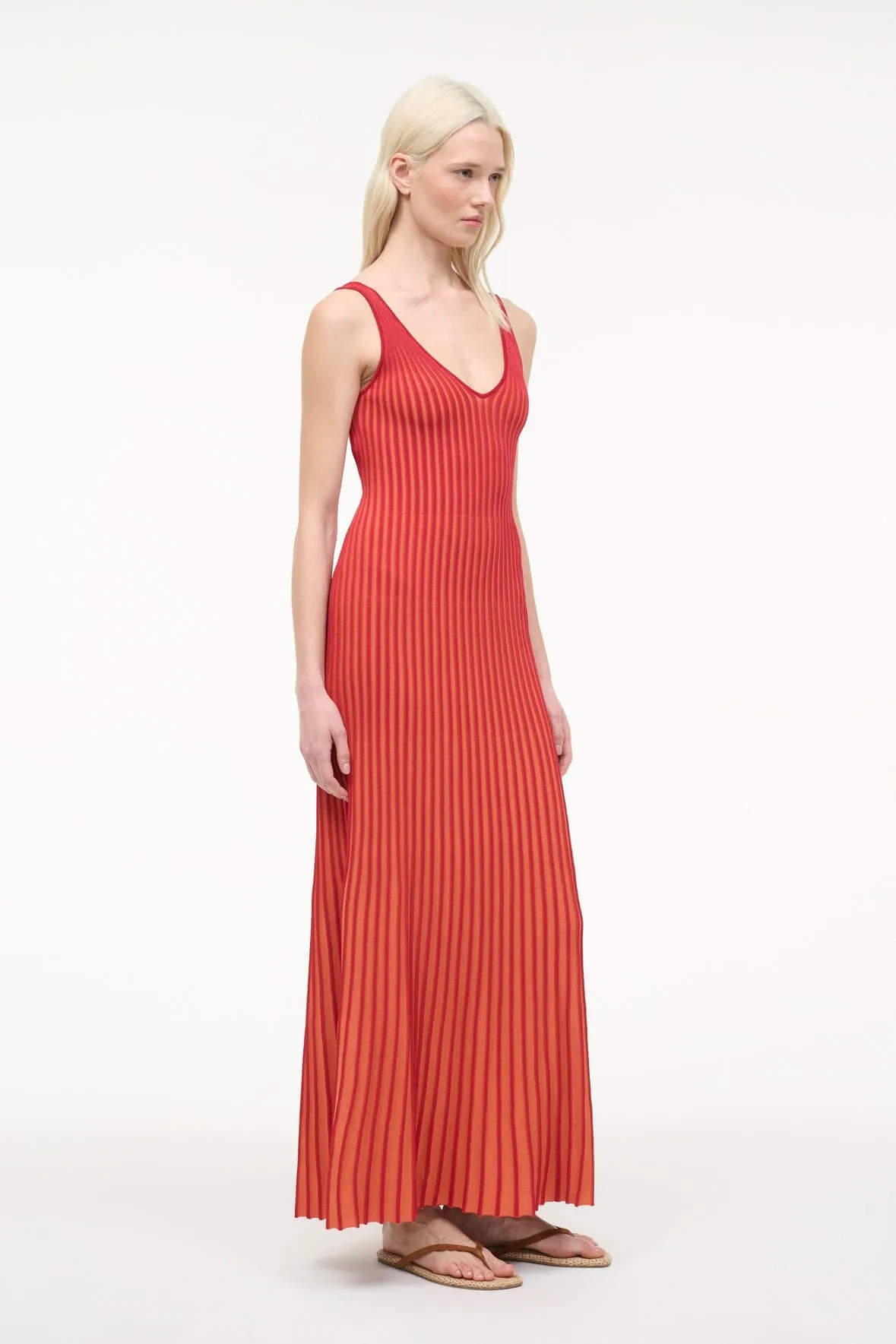 CLARETTA DRESS | SUNBURST sold by STAUD product image thumbnail 3