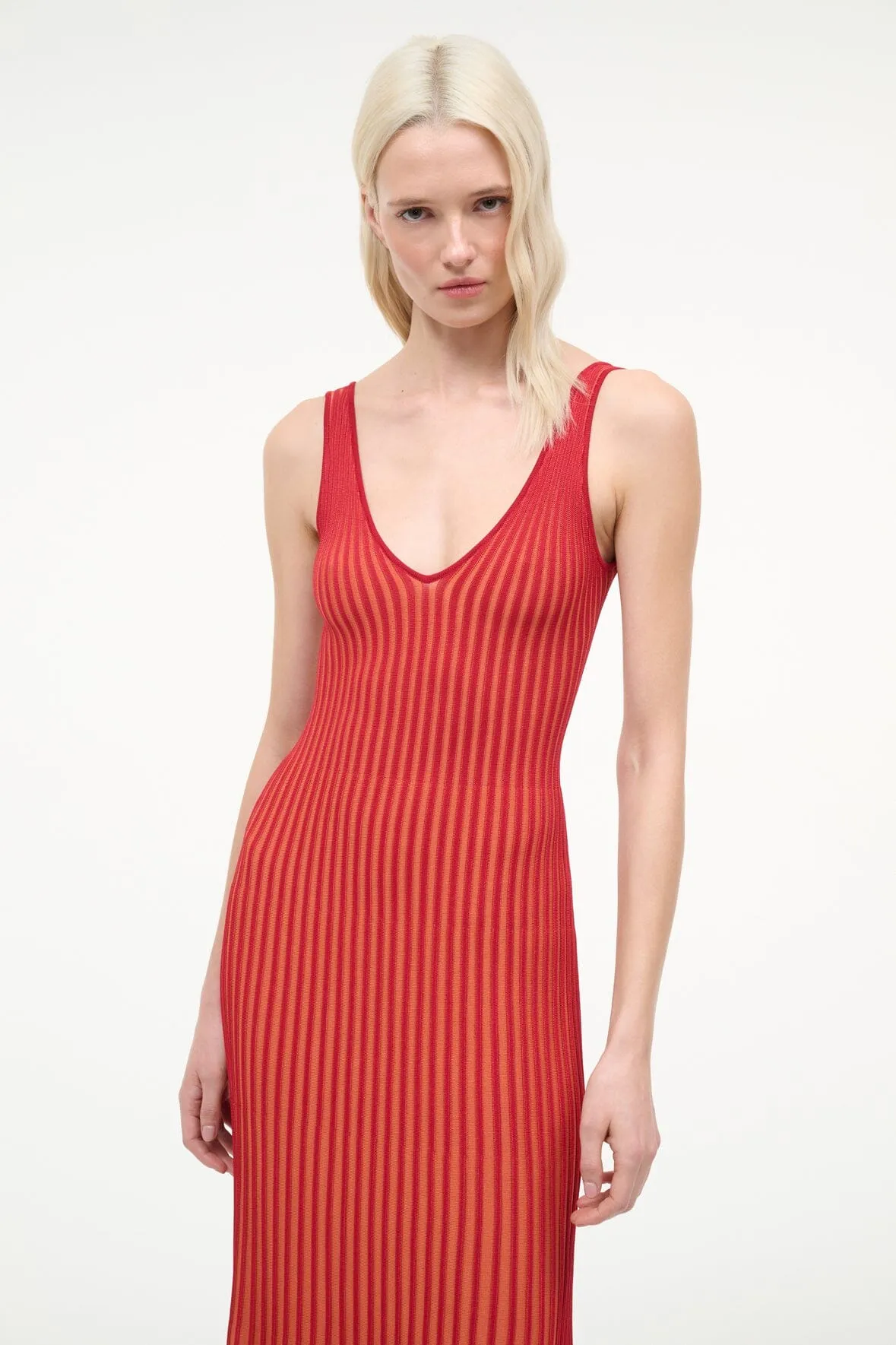 CLARETTA DRESS | SUNBURST sold by STAUD product image thumbnail 5