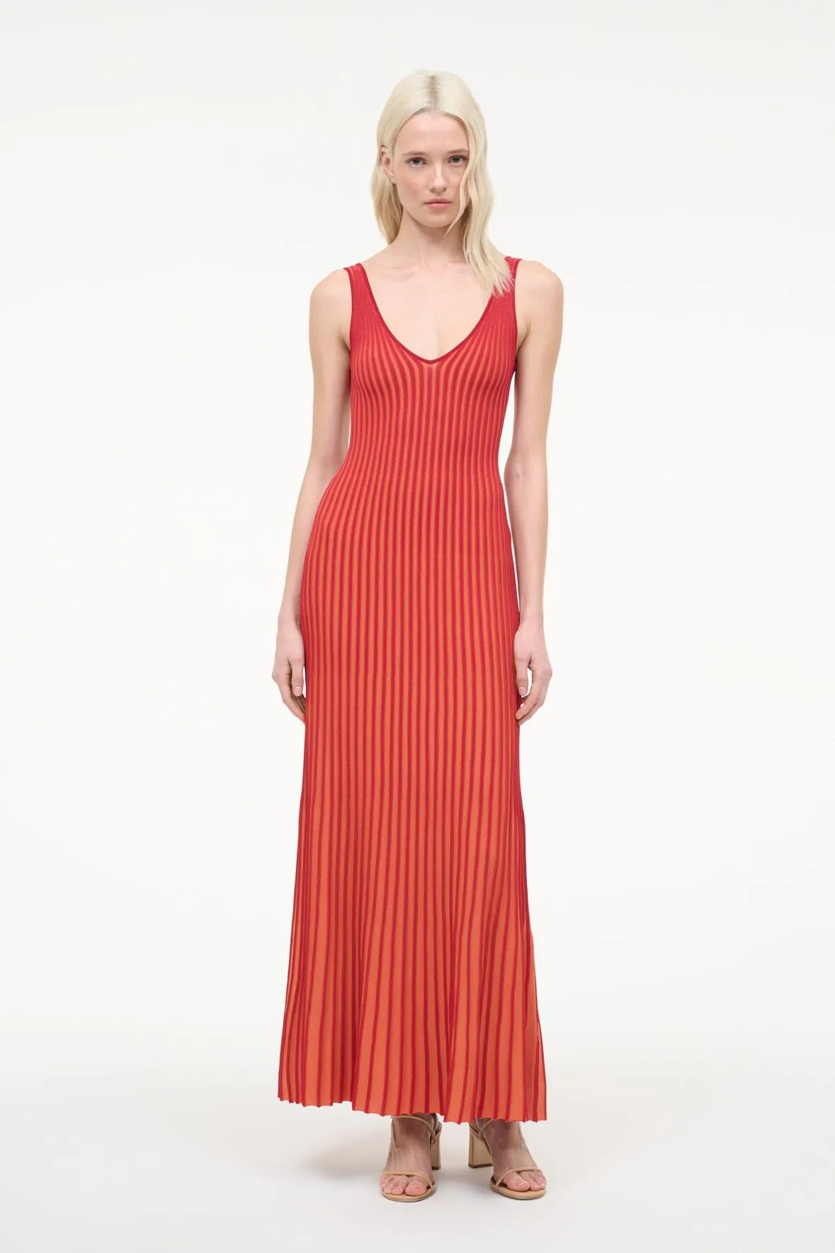 CLARETTA DRESS | SUNBURST sold by STAUD