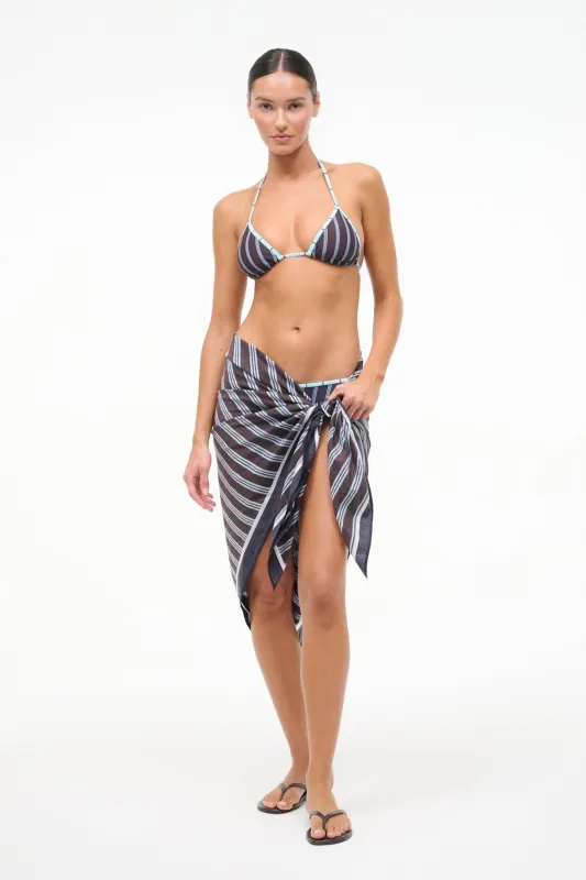 ROMEE SARONG | REDONDO STRIPE sold by STAUD