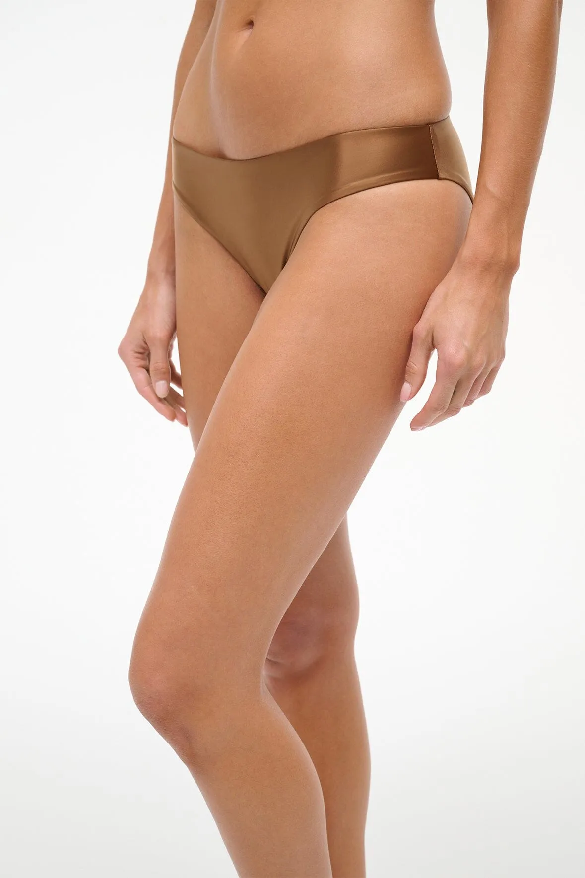 GEMMA BIKINI BOTTOM | BRONZE sold by STAUD product image thumbnail 2