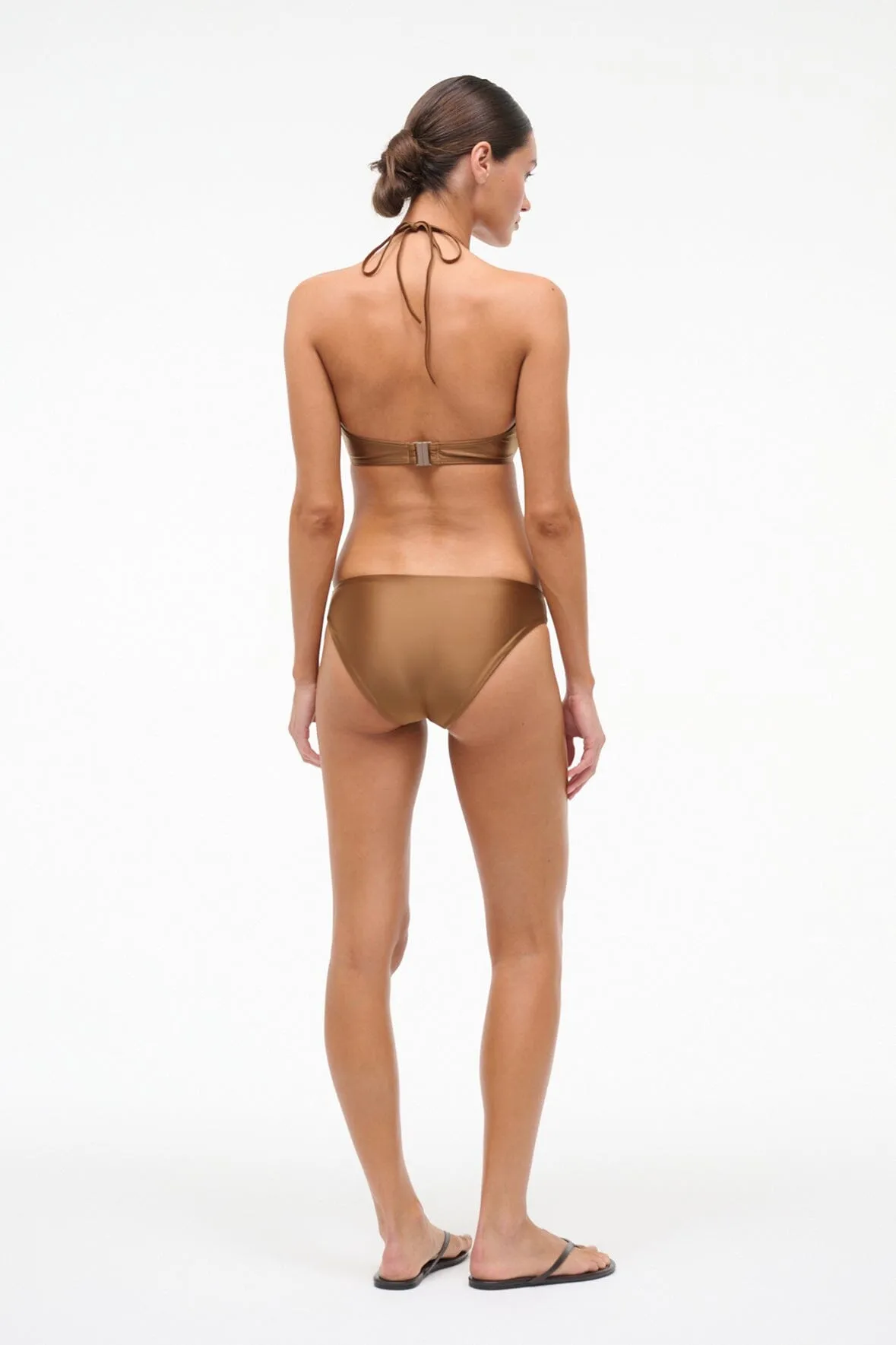 GEMMA BIKINI BOTTOM | BRONZE sold by STAUD product image thumbnail 3