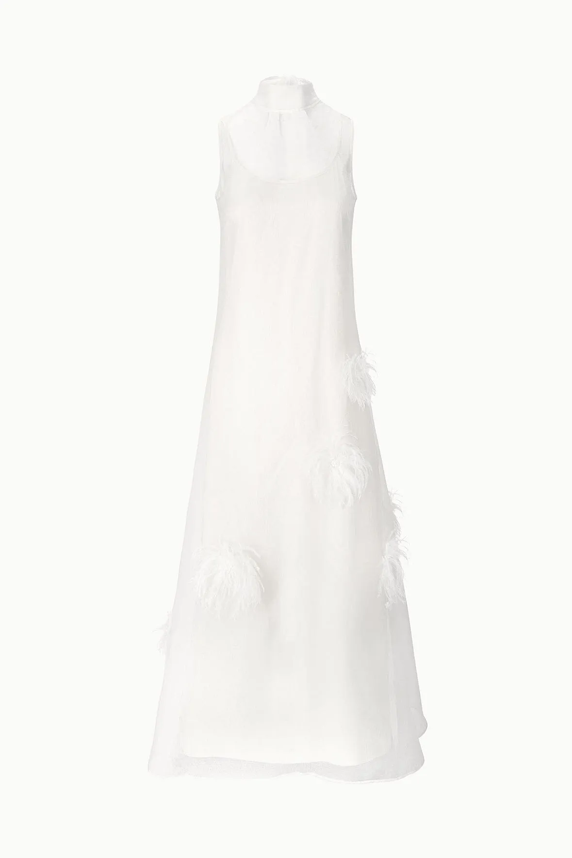 ALBEE DRESS | WHITE sold by STAUD product image thumbnail 5