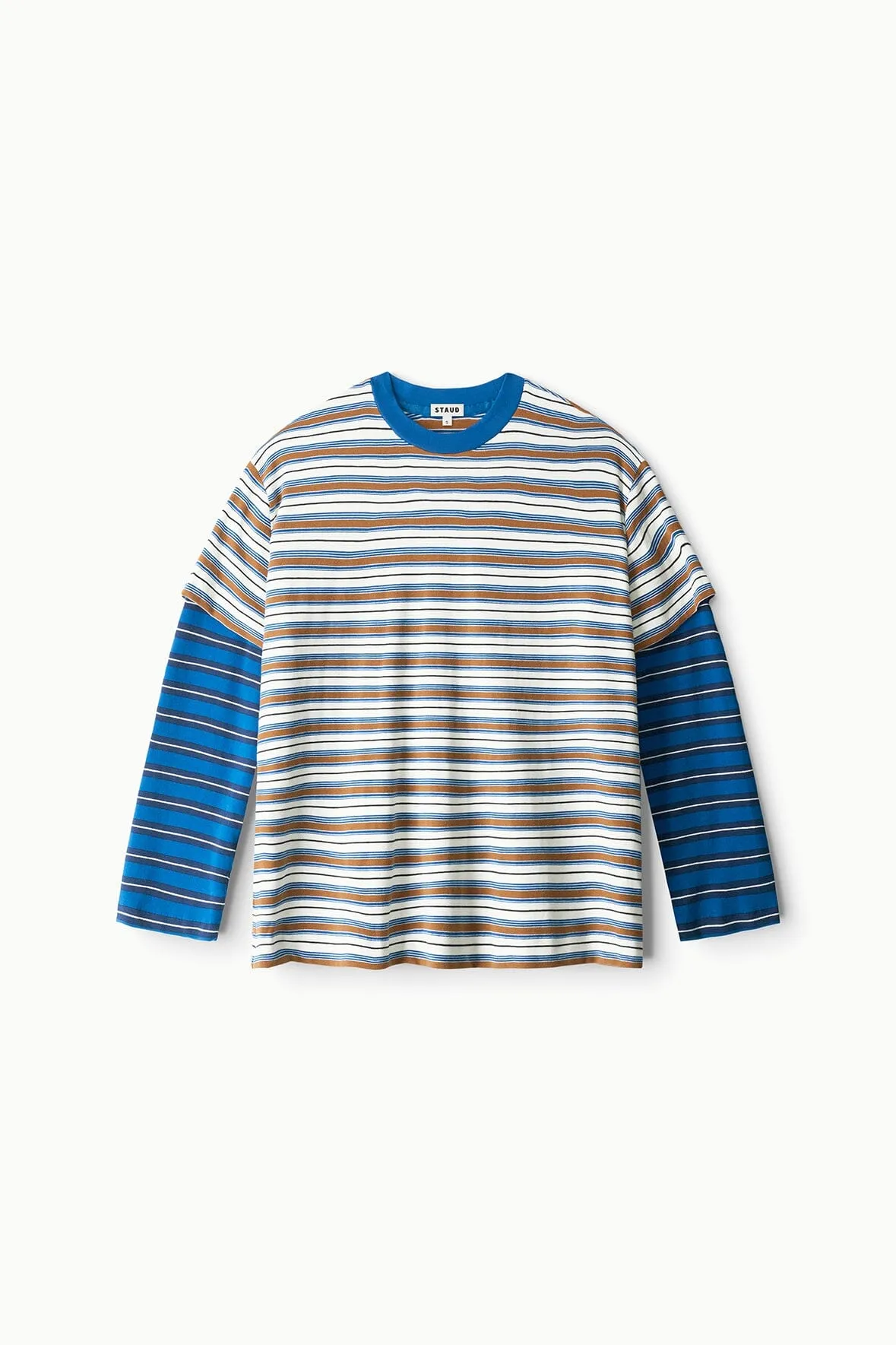 WILLIAM TEE | MOJAVE STRIPE ECHO STRIPE sold by STAUD product image thumbnail 5
