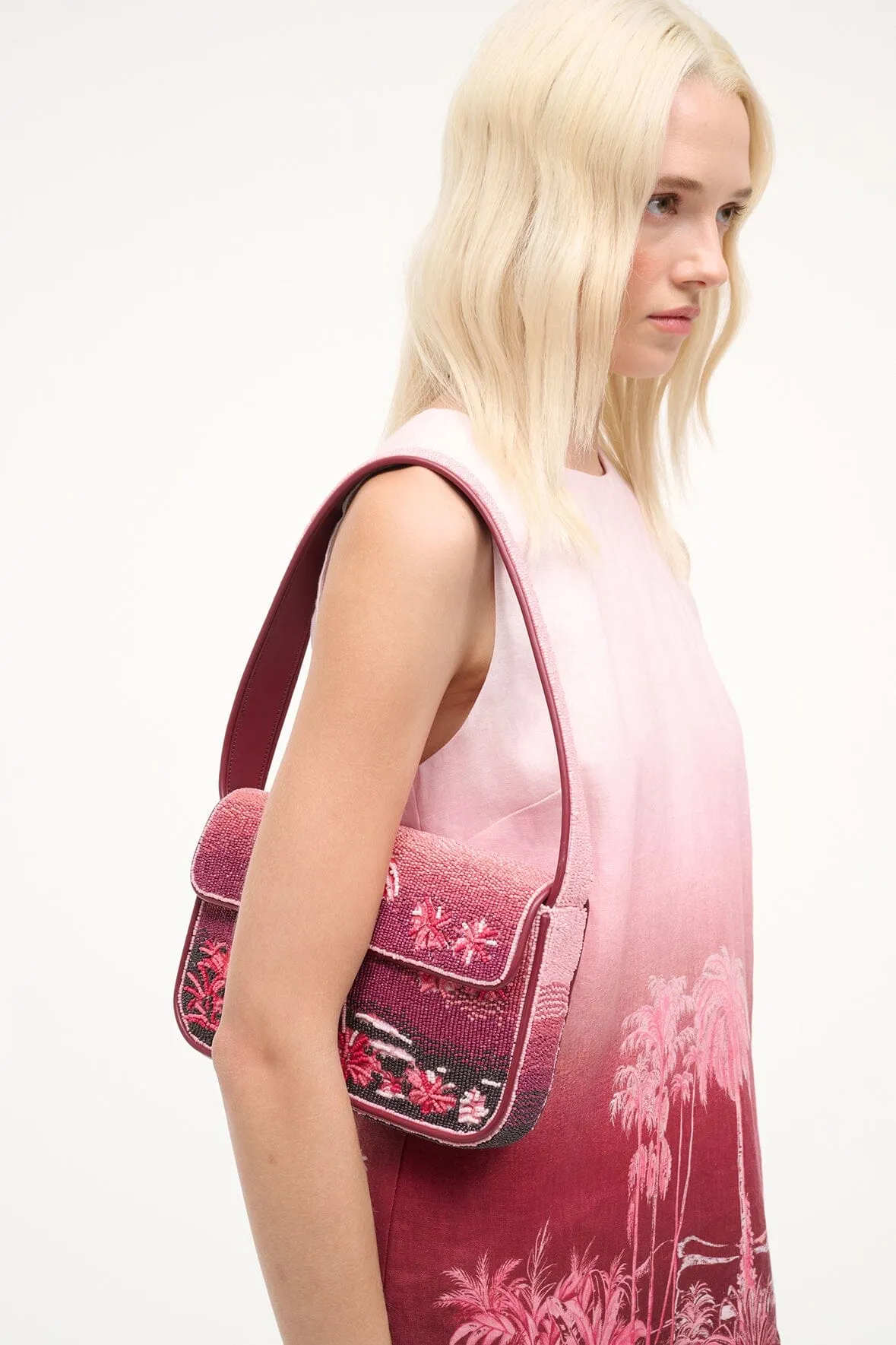 TOMMY BEADED BAG | CALIFORNIA CLOUDS sold by STAUD product image thumbnail 2