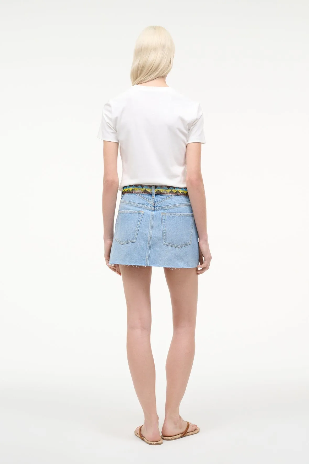 CREW NECK T SHIRT | CALIFORNIA SUNSET sold by STAUD product image thumbnail 3