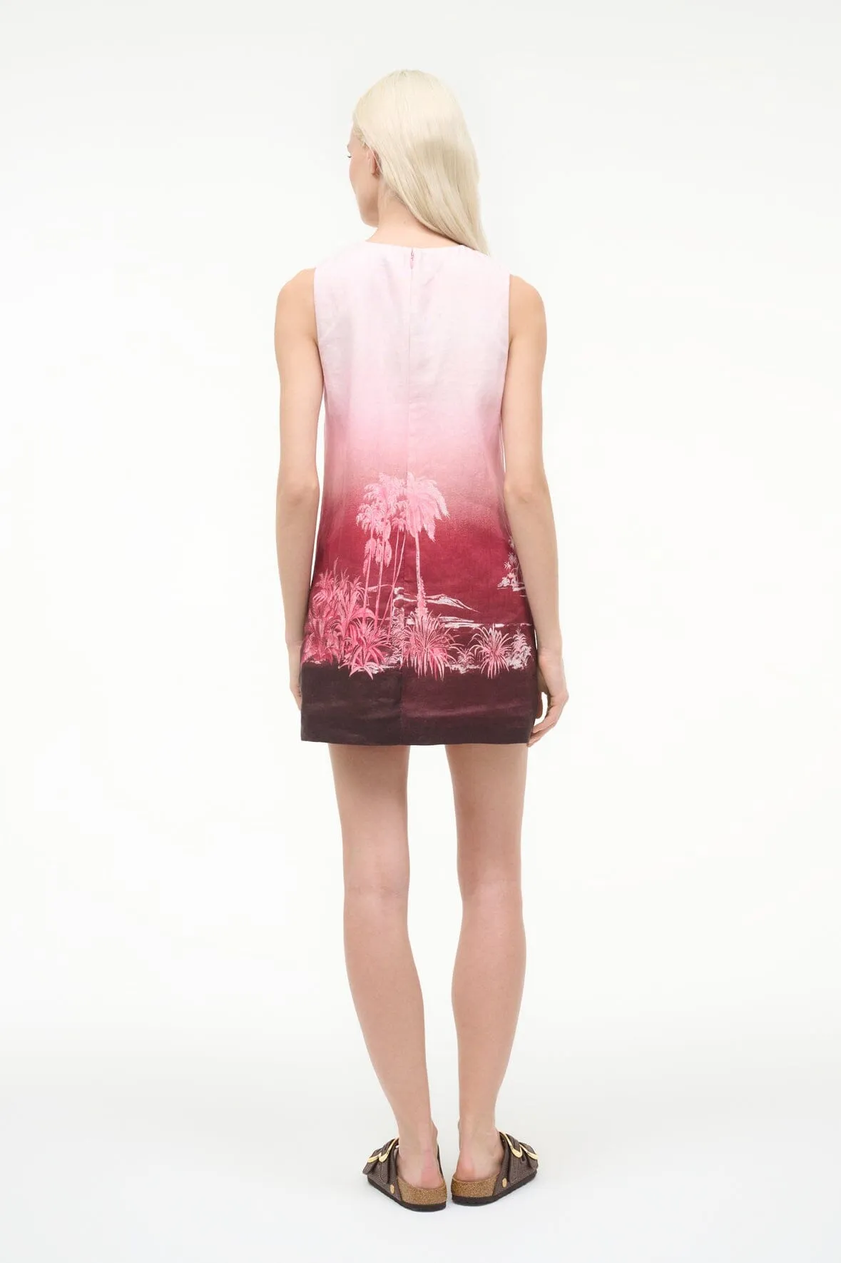 BREA LINEN DRESS | CALIFORNIA CLOUDS sold by STAUD product image thumbnail 3