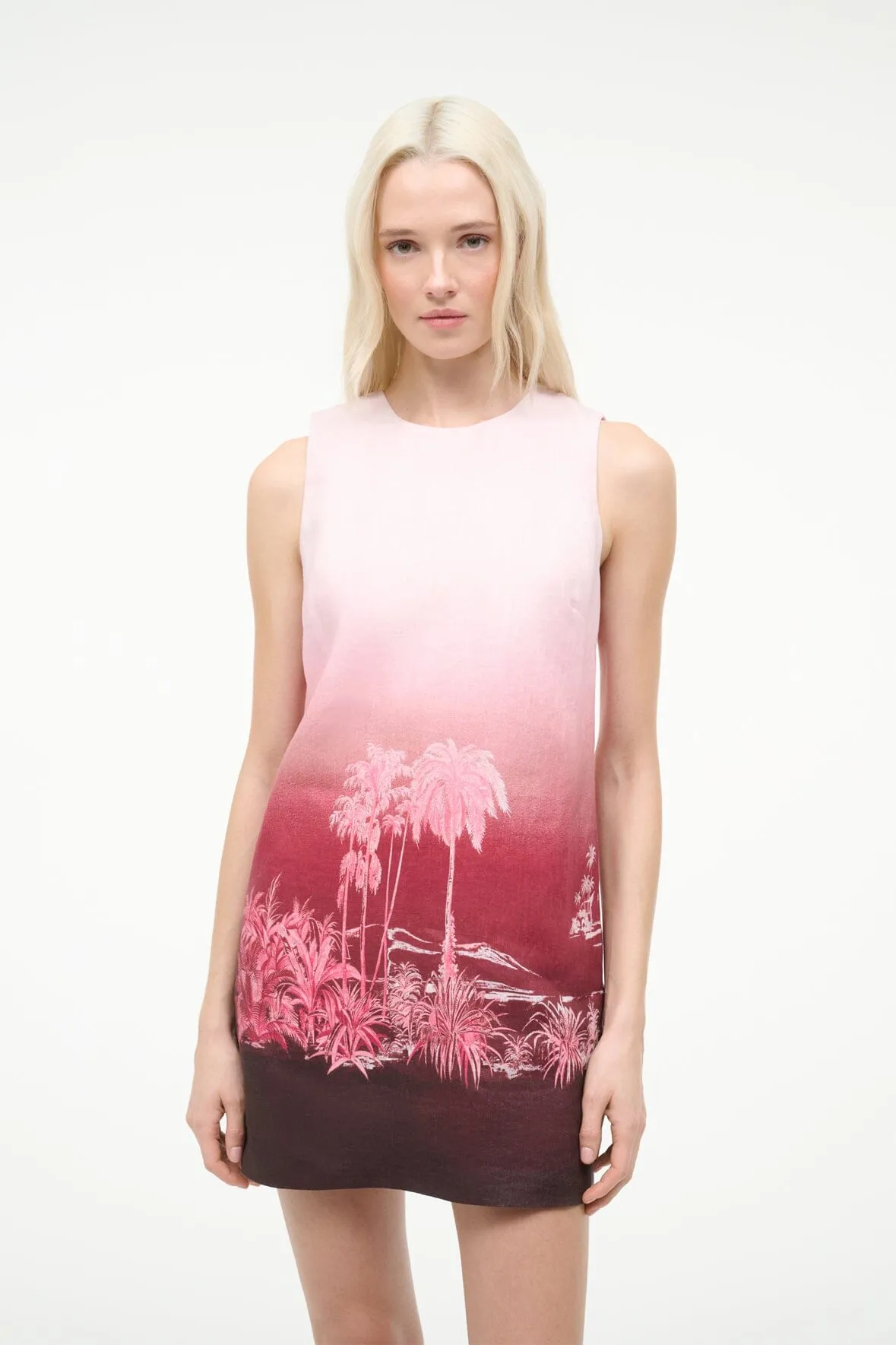 BREA LINEN DRESS | CALIFORNIA CLOUDS sold by STAUD product image thumbnail 4