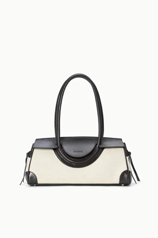 MAUDE SHOULDER BAG | NATURAL ESPRESSO sold by STAUD