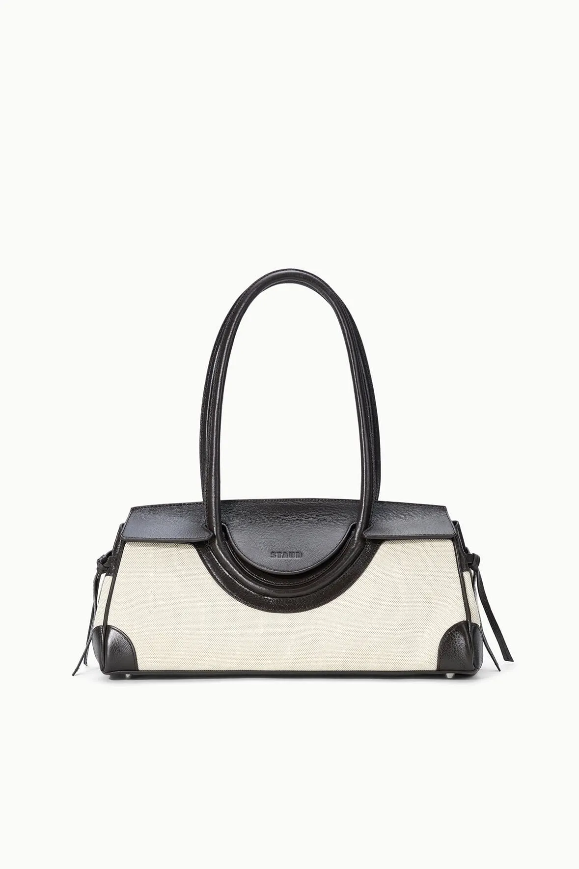 MAUDE SHOULDER BAG | NATURAL ESPRESSO sold by STAUD