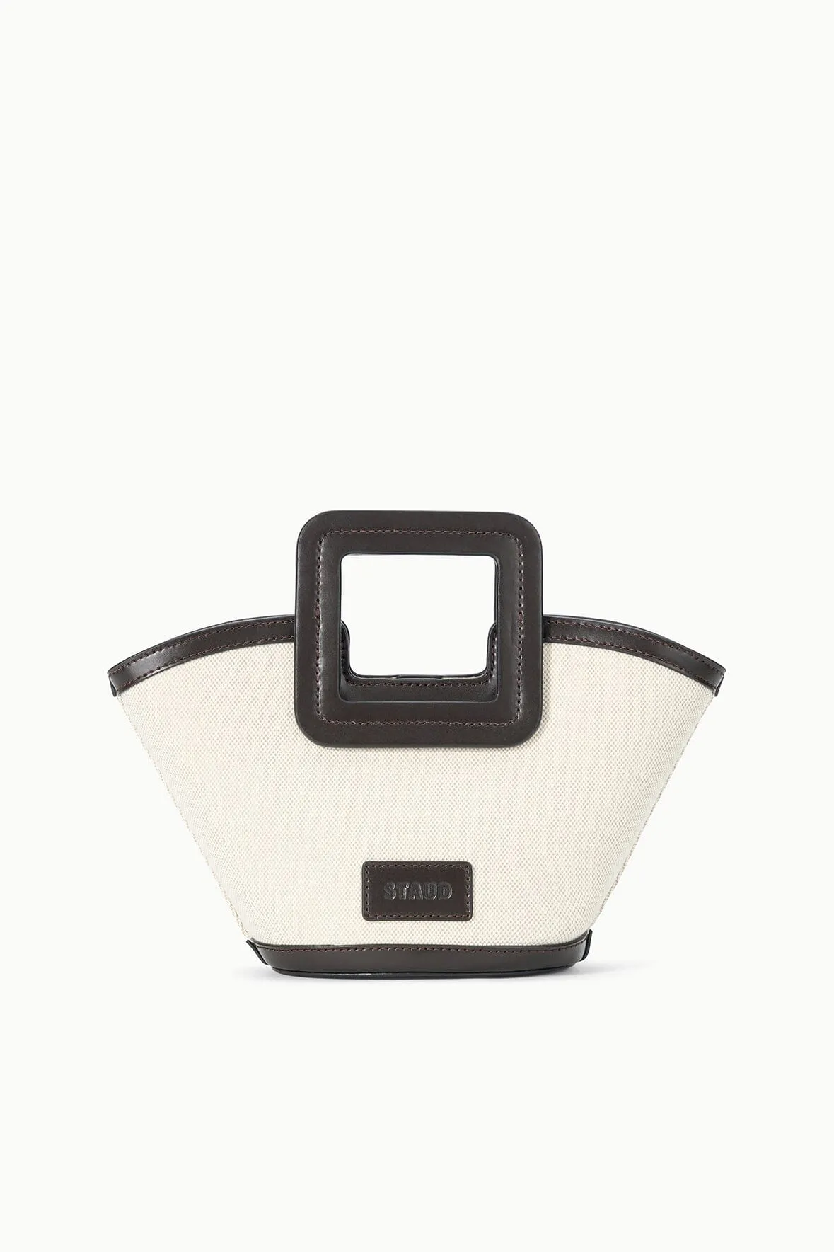 SHIRLEY MINI BUCKET | NATURAL ESPRESSO sold by STAUD product image thumbnail 5