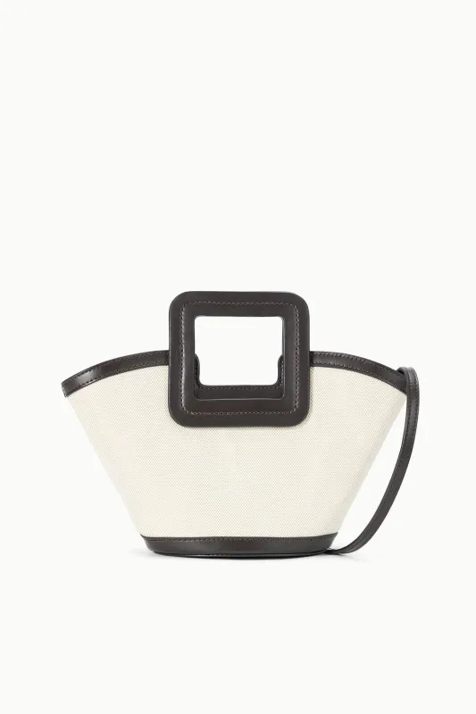 SHIRLEY MINI BUCKET | NATURAL ESPRESSO sold by STAUD