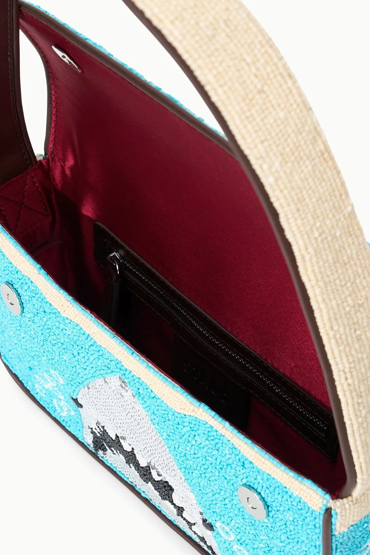 TOMMY BEADED BAG | GREAT WHITE sold by STAUD product image thumbnail 5