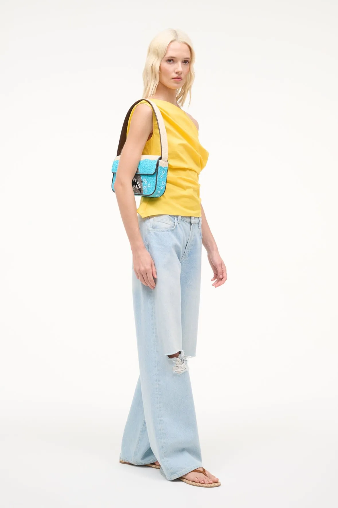 TOMMY BEADED BAG | GREAT WHITE sold by STAUD product image thumbnail 2