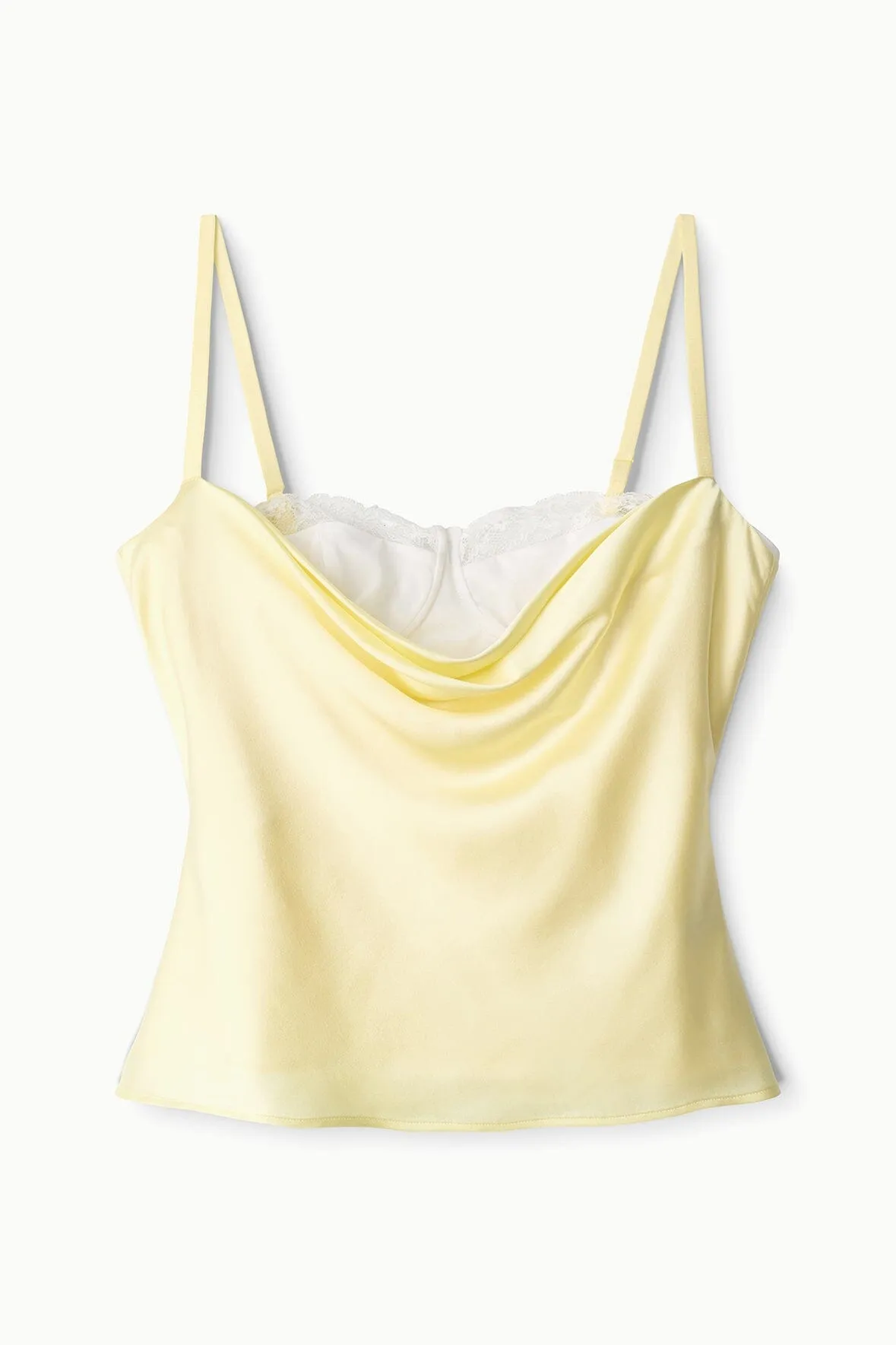 EVANGELINE SILK TOP | KEY LIME sold by STAUD product image thumbnail 4
