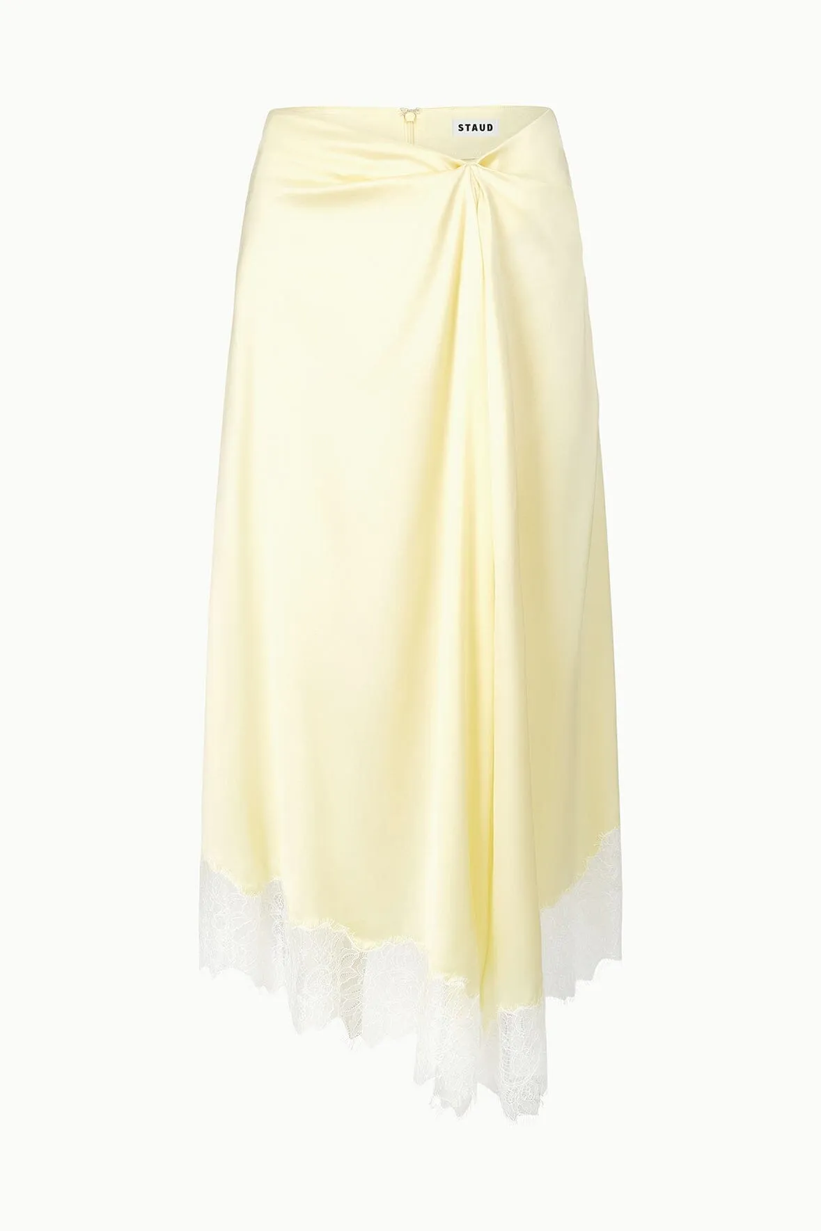 SONOMA SILK SKIRT | KEY LIME sold by STAUD product image thumbnail 5