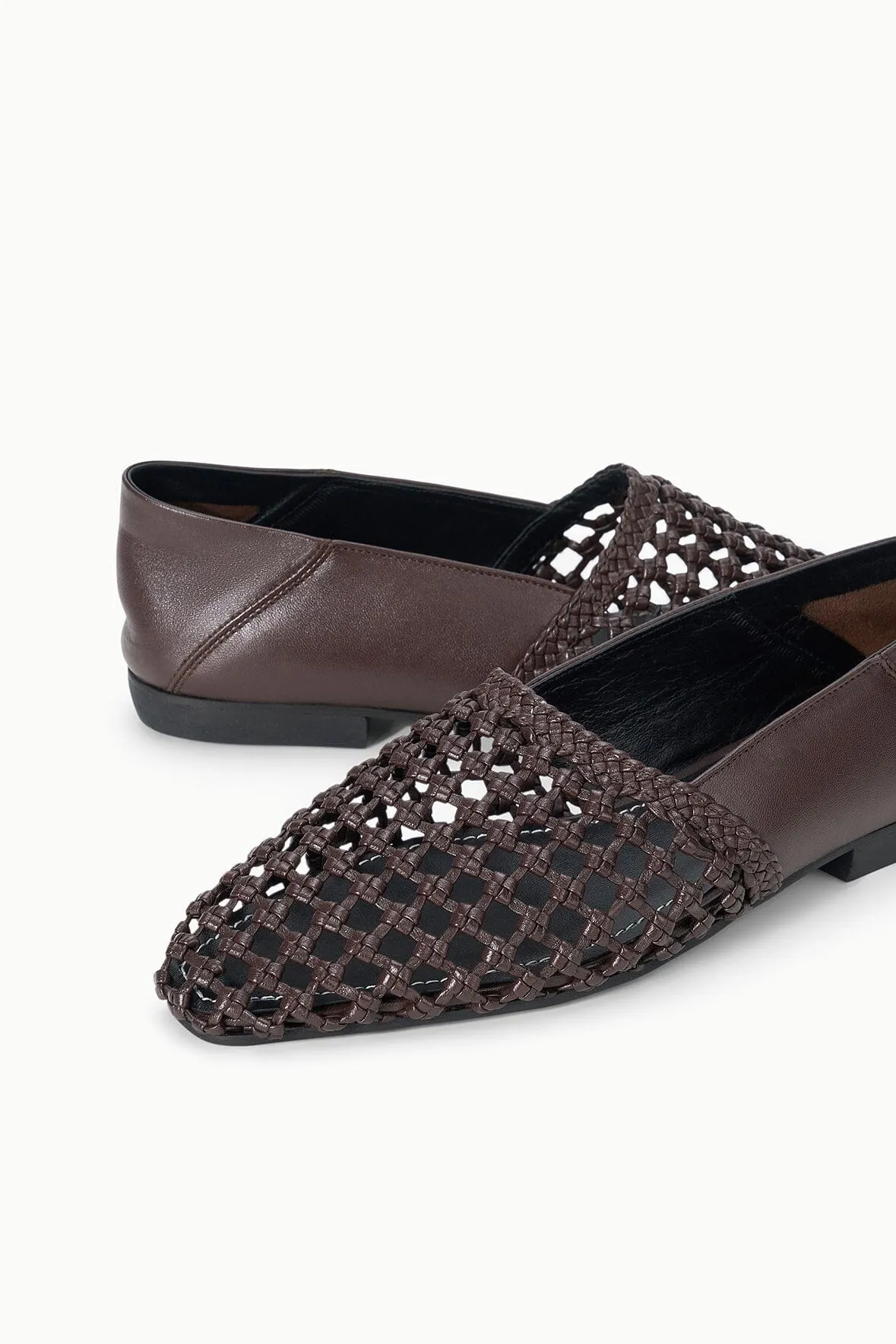 JOANNA FLAT | ESPRESSO sold by STAUD product image thumbnail 4