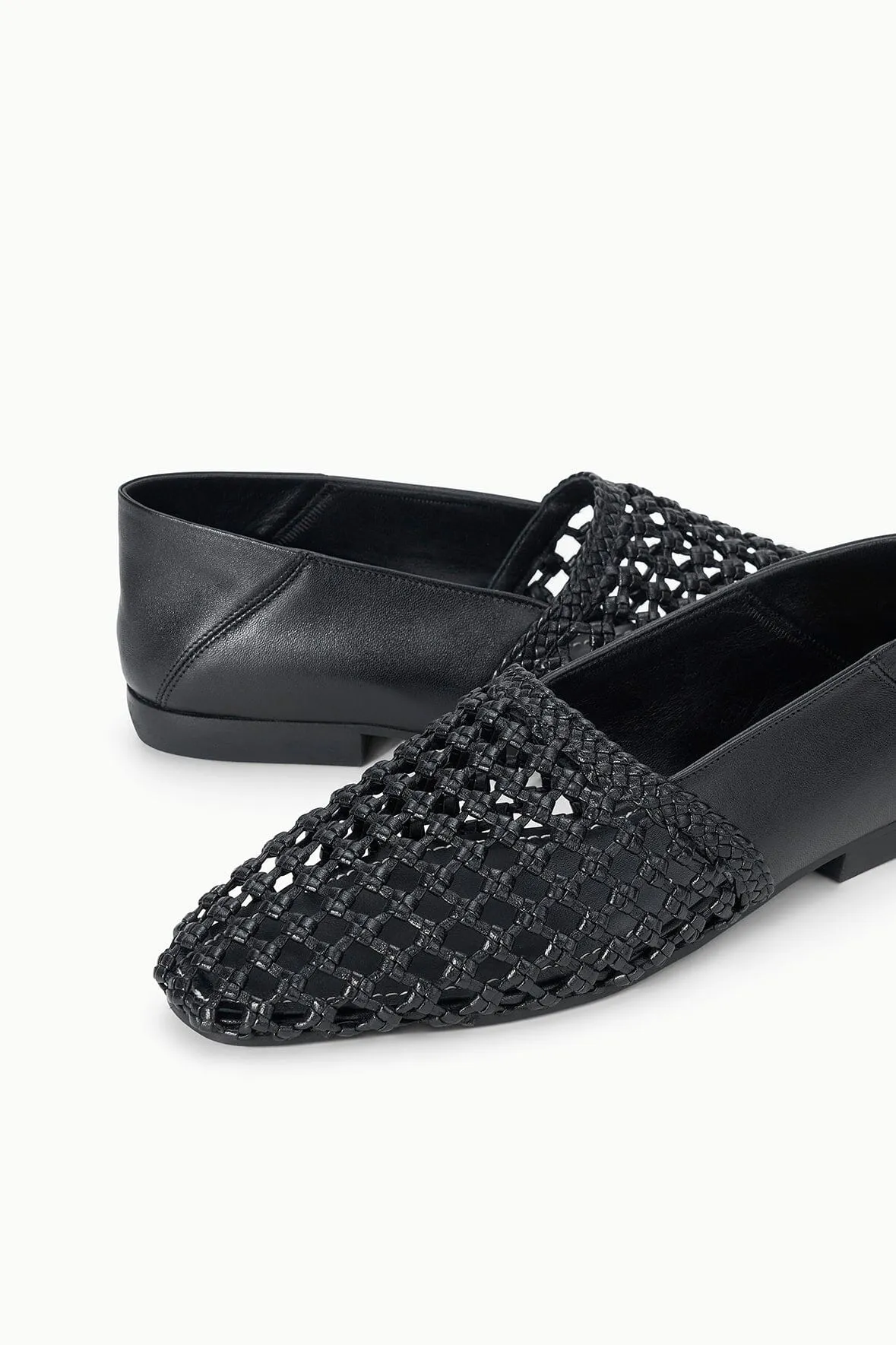 JOANNA FLAT | BLACK sold by STAUD product image thumbnail 4