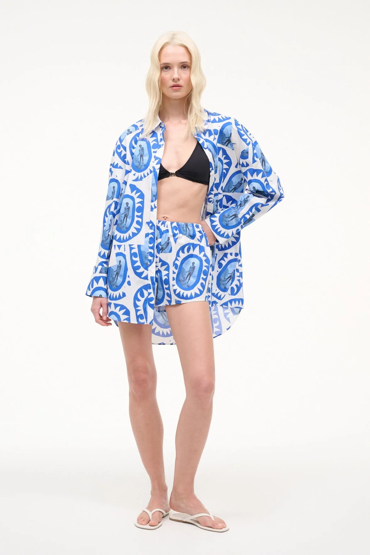 PADDLE SHORT | PADDLE OUT WHITE sold by STAUD product image thumbnail 2