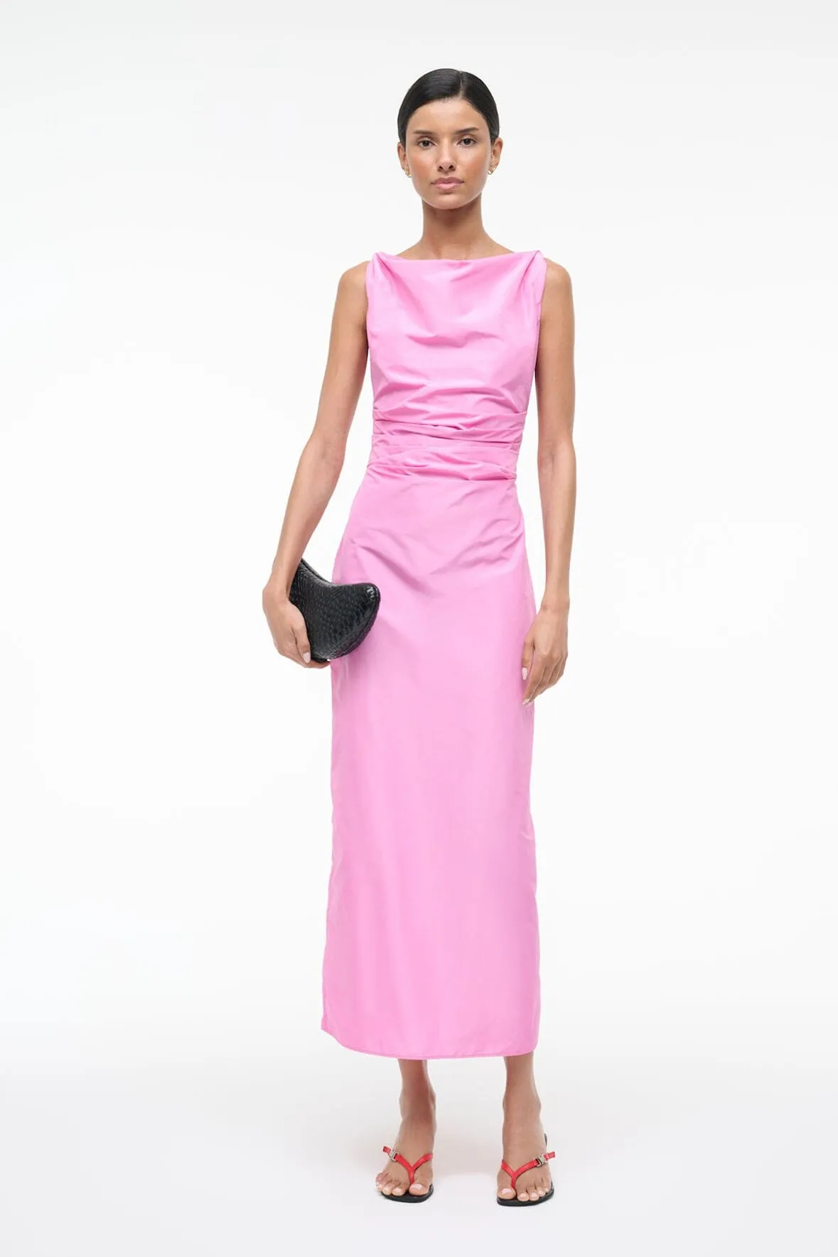 CALLIE DRESS | ORCHID sold by STAUD